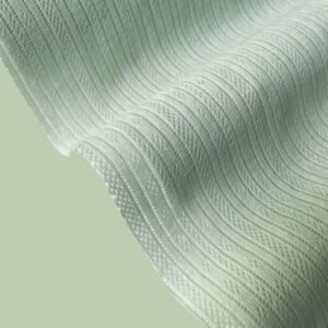 float stitch jacquard knitted fabric