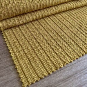 Hoosens BY1081 95% cool cotton 5% Spandex 300gsm ginger stretch knit Fabric