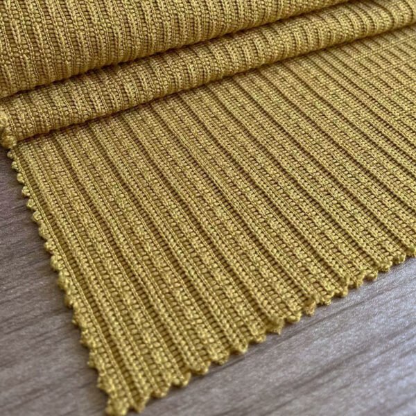 Hoosens BY1081 95% cool cotton 5% Spandex 300gsm ginger stretch knit Fabric